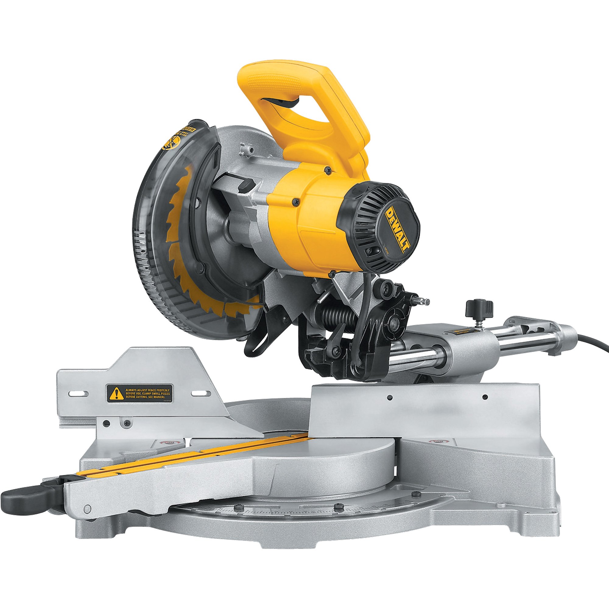 DEWALT Single-Bevel Sliding Compound Miter Saw — 8 1/2in., Model# DW712